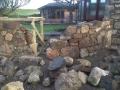 SD Provan - Constructing Curved Stone Wall & Patio