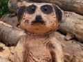 SD Provan - Meerkat carving