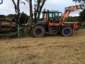 SD Provan Loading Dead Elm Trees onto timber trailer 1