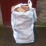 Hardwood Logs Vented Barrow Bag